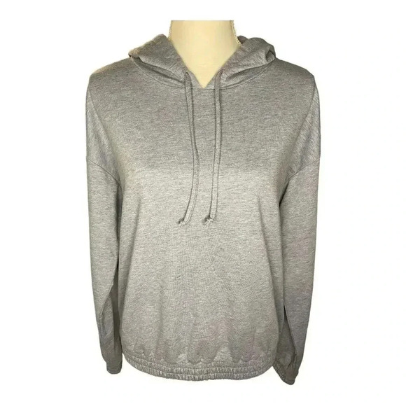 MICHAEL Michael Kors Women’s‎ Medium Bluish-Gray Hooded Sweatshirt - Picture 1 of 4